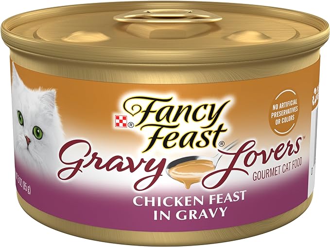 Purina Fancy Feast Gravy Lovers - (24) 3 oz. Cans